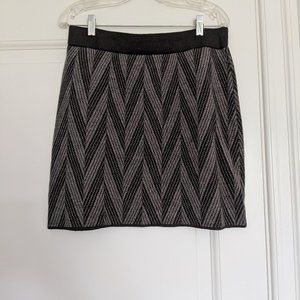 Stretch Sweater Mini Skirt